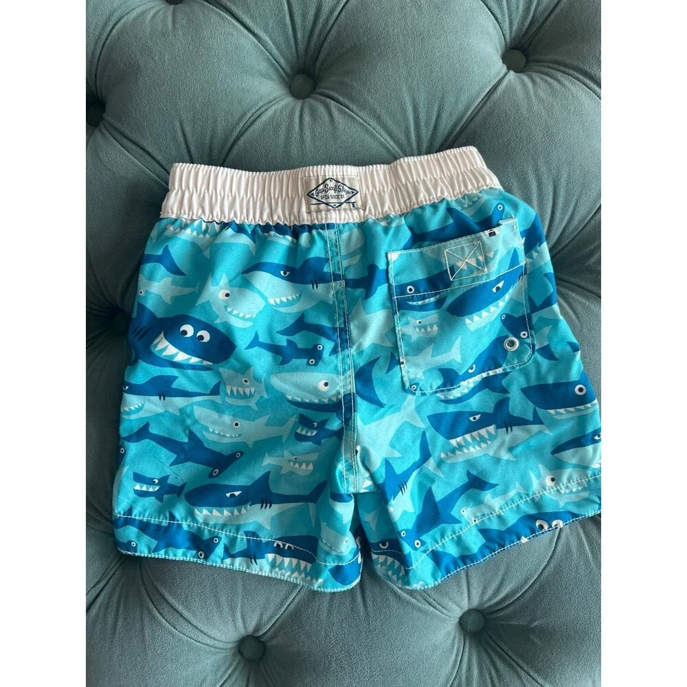 Toddler Boys 3 Piece Bundle Spiderman Baby Gap Sharks swim Trunks Mickey Mouse